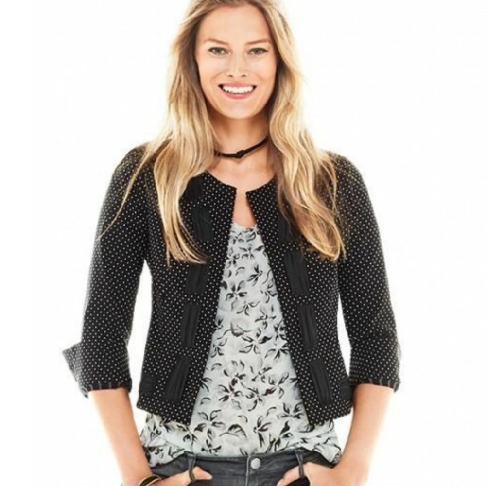 Cabi Seaside Polka Dot Jacket #5156